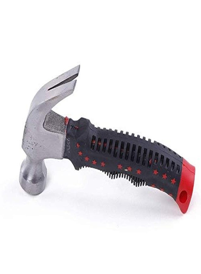 DeoDap Mini Claw Hammers Short Handle Plastic Grip | Ergonomic Design for Maximum Impact | (Multi- Color) (300 gram) | - Image 1